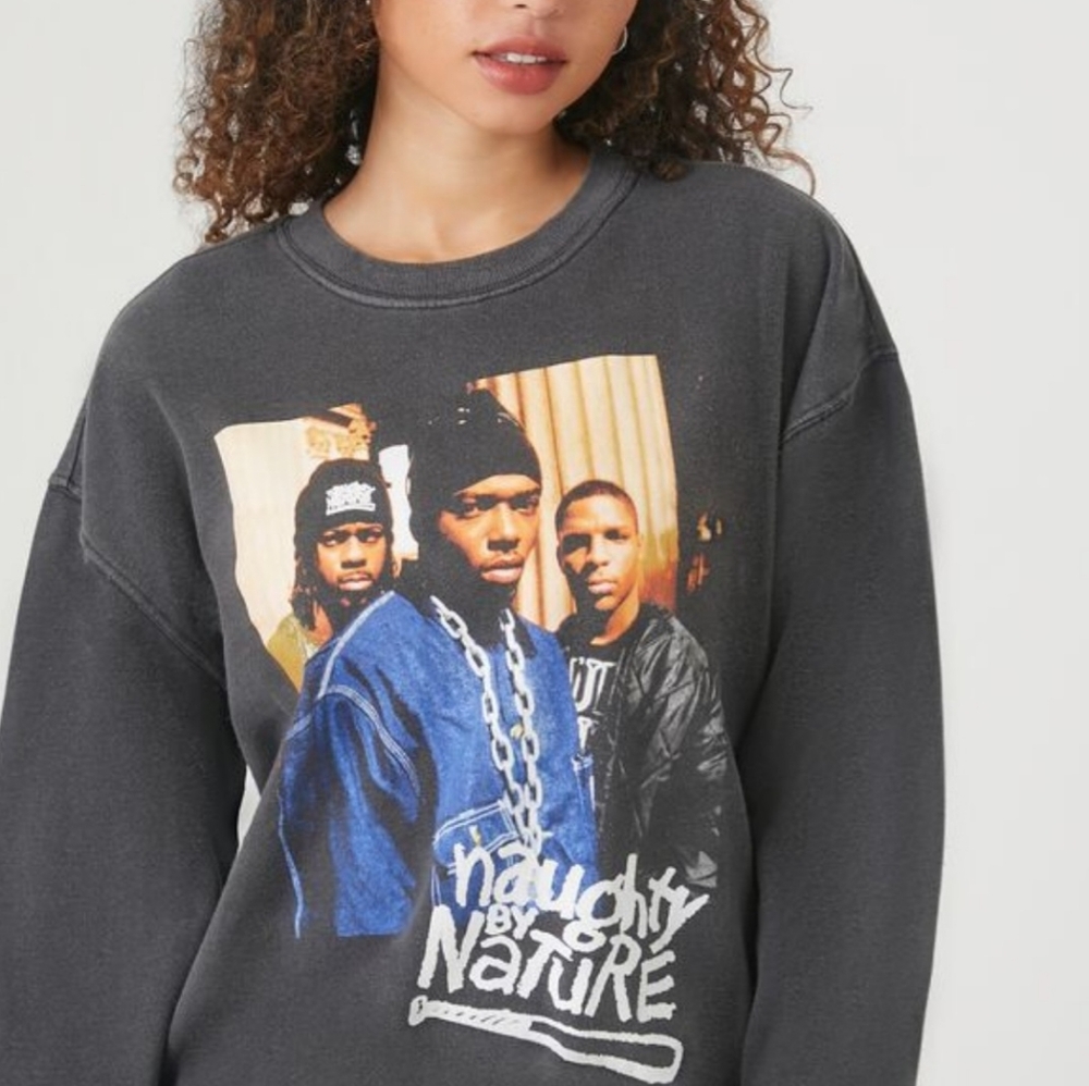 Naughty by Nature Graphic Sweatshirt